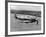 Spitfire in Flight-null-Framed Photographic Print