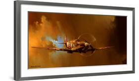 Spitfire-Barrie Clark-Framed Art Print