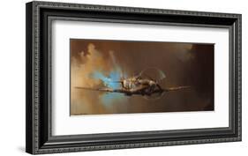 Spitfire-Barrie Clark-Framed Art Print