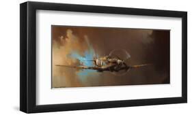 Spitfire-Barrie Clark-Framed Art Print