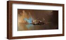 Spitfire-Barrie Clark-Framed Art Print