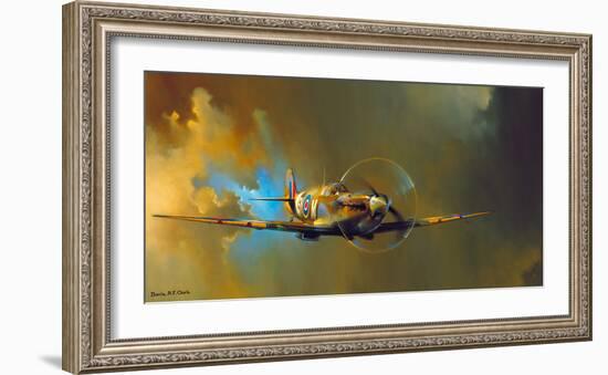 Spitfire-Barrie Clark-Framed Art Print