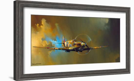 Spitfire-Barrie Clark-Framed Art Print