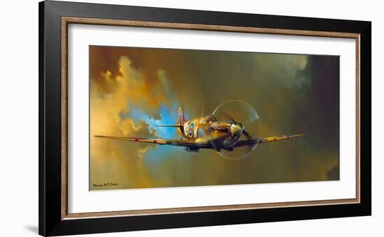 Spitfire-Barrie Clark-Framed Art Print