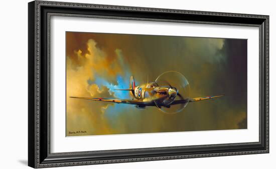 Spitfire-Barrie Clark-Framed Art Print