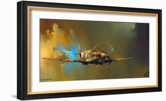 Spitfire-Barrie Clark-Framed Art Print