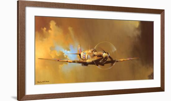 Spitfire-Barrie Clark-Framed Art Print