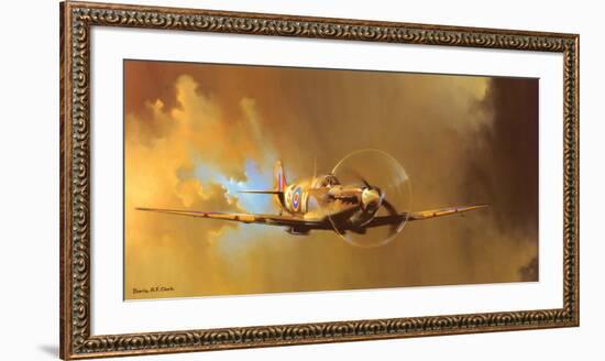 Spitfire-Barrie Clark-Framed Art Print