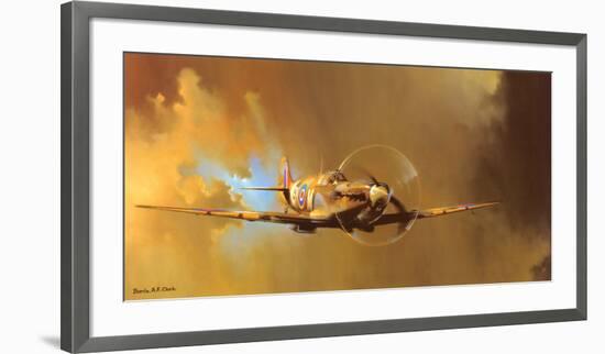 Spitfire-Barrie Clark-Framed Art Print