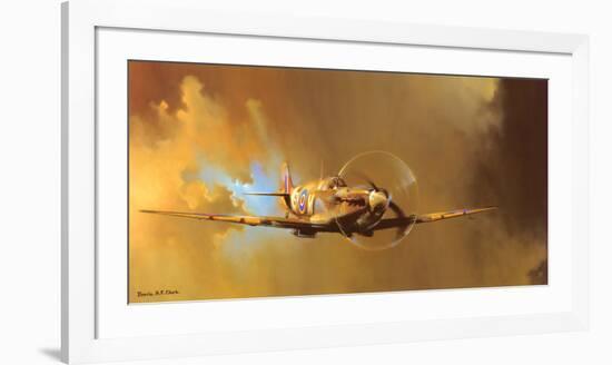 Spitfire-Barrie Clark-Framed Art Print