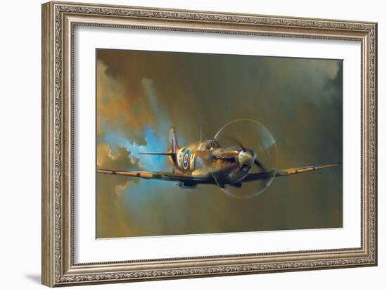 Spitfire-Barrie Clark-Framed Art Print