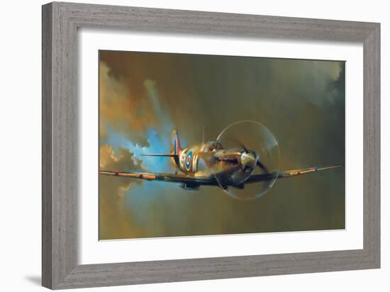 Spitfire-Barrie Clark-Framed Art Print