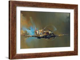 Spitfire-Barrie Clark-Framed Art Print