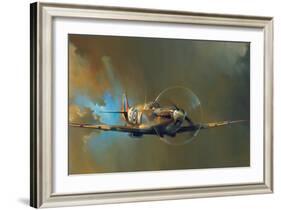 Spitfire-Barrie Clark-Framed Art Print