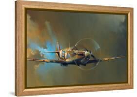 Spitfire-Barrie Clark-Framed Stretched Canvas