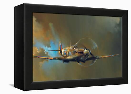 Spitfire-Barrie Clark-Framed Stretched Canvas