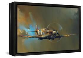 Spitfire-Barrie Clark-Framed Stretched Canvas