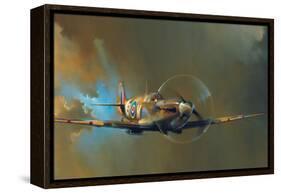 Spitfire-Barrie Clark-Framed Stretched Canvas