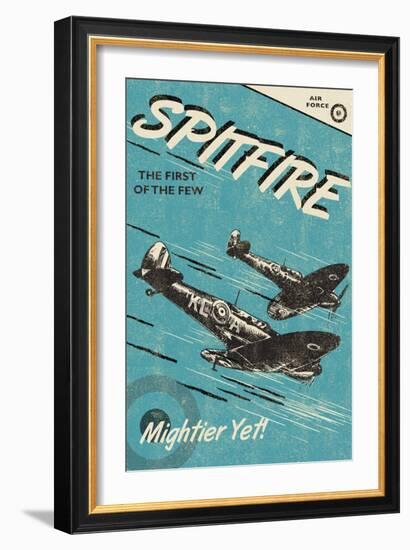 Spitfire-Rocket 68-Framed Giclee Print