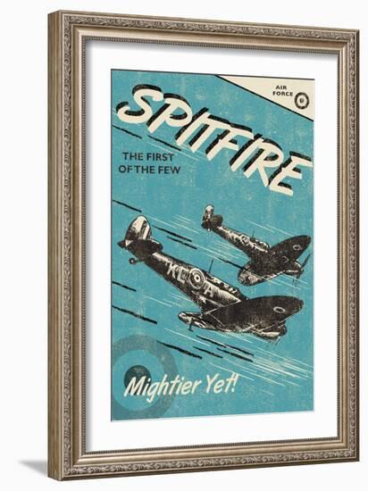 Spitfire-Rocket 68-Framed Giclee Print