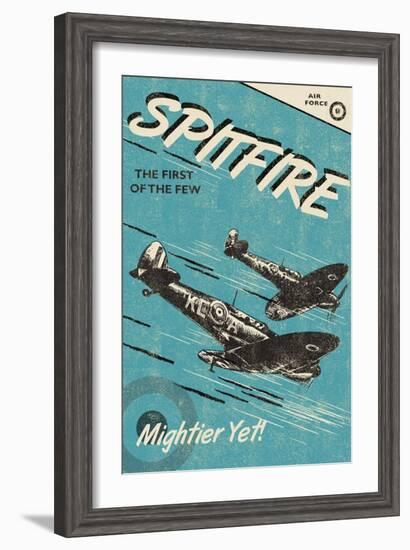 Spitfire-Rocket 68-Framed Giclee Print