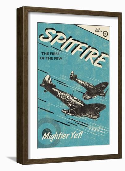 Spitfire-Rocket 68-Framed Giclee Print