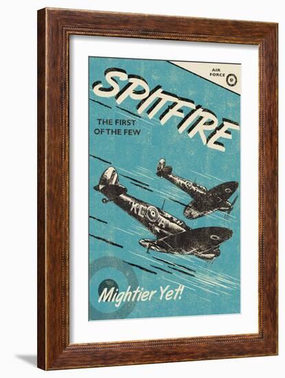 Spitfire-Rocket 68-Framed Giclee Print