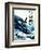 Spitfires in a Dogfight with German Messerschmitts-Gerry Wood-Framed Premium Giclee Print