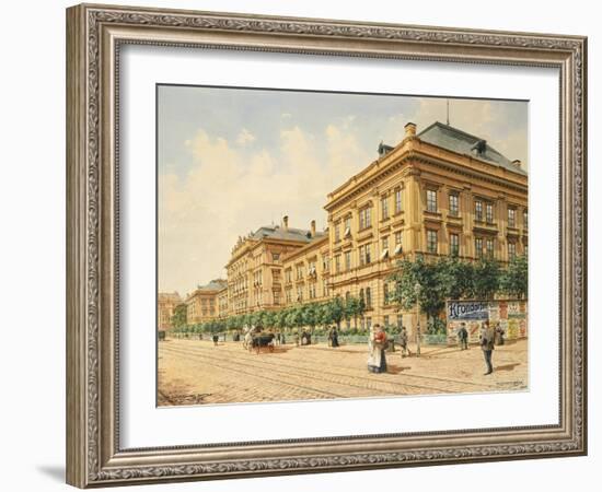 Spittalgasse in Vienna, 1904-Richard Redgrave-Framed Giclee Print