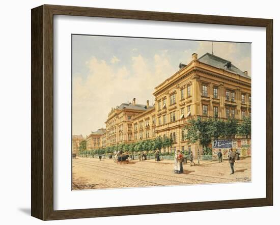 Spittalgasse in Vienna, 1904-Richard Redgrave-Framed Giclee Print