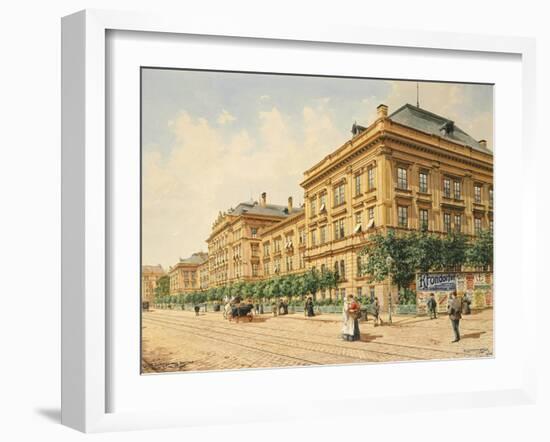 Spittalgasse in Vienna, 1904-Richard Redgrave-Framed Giclee Print