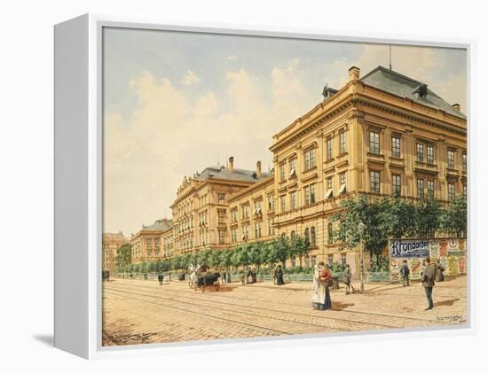 Spittalgasse in Vienna, 1904-Richard Redgrave-Framed Premier Image Canvas