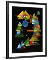 Spitze in Bogen, c.1927-Wassily Kandinsky-Framed Art Print