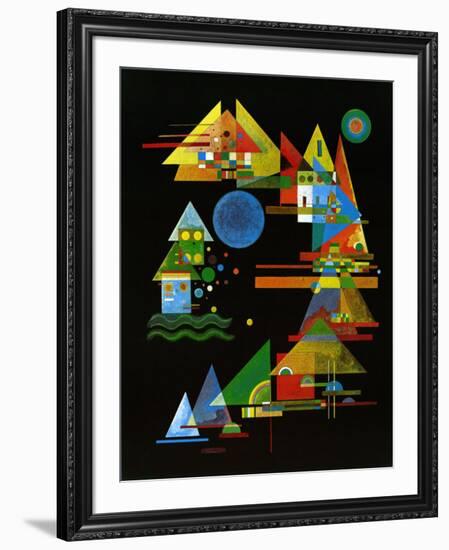 Spitze in Bogen, c.1927-Wassily Kandinsky-Framed Art Print