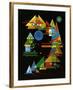 Spitze in Bogen, c.1927-Wassily Kandinsky-Framed Art Print