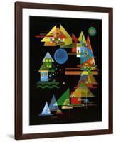 Spitze in Bogen, c.1927-Wassily Kandinsky-Framed Art Print