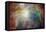 Spitzer and Hubble Create Colorful Masterpiece Space Photo-null-Framed Stretched Canvas