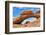 Spitzkoppe's natural rock arch, a granite inselberg, Namibia-Eric Baccega-Framed Photographic Print