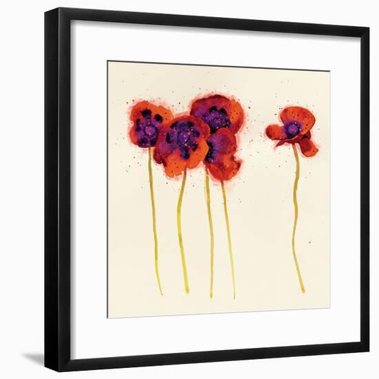 Splash Garden Element I-Shirley Novak-Framed Art Print