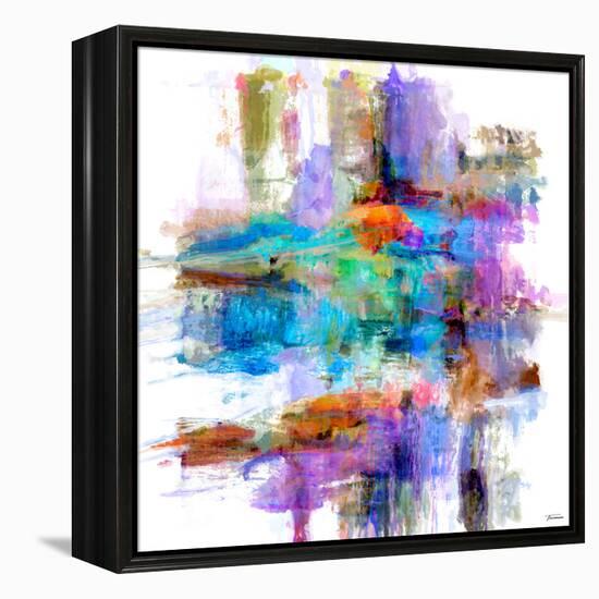 Splash IV-Michael Tienhaara-Framed Stretched Canvas