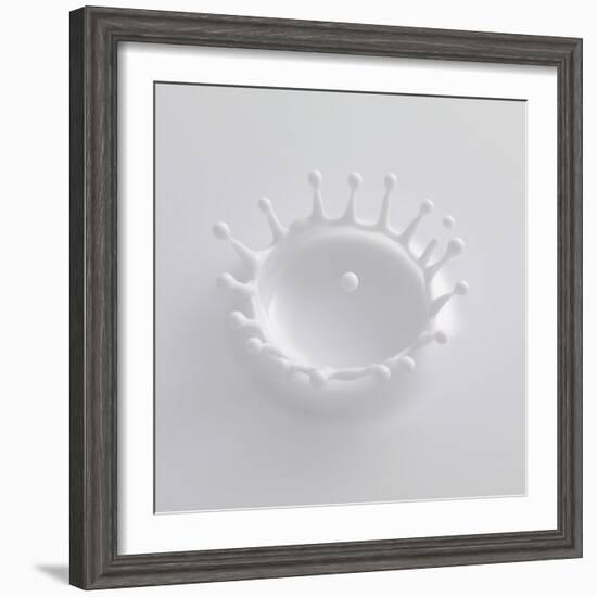 Splash of Milk-Taro Yamada-Framed Photographic Print