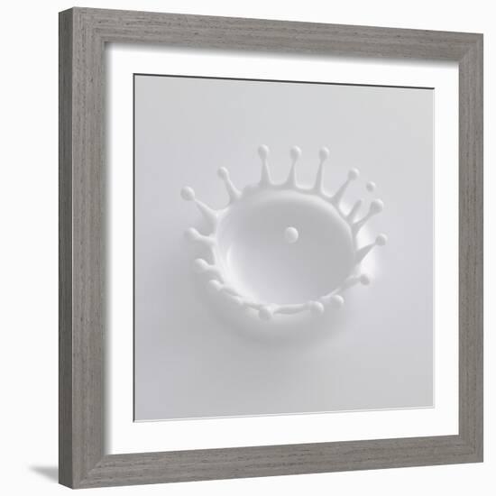 Splash of Milk-Taro Yamada-Framed Photographic Print