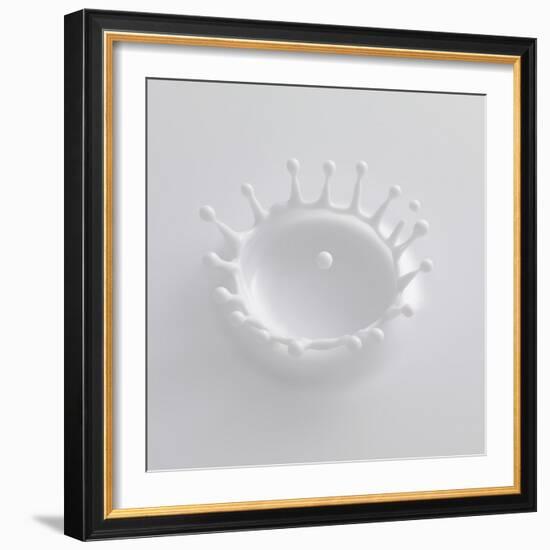 Splash of Milk-Taro Yamada-Framed Photographic Print