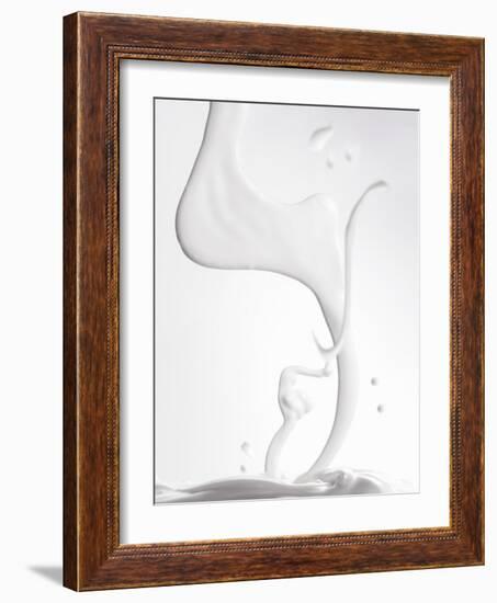 Splash of Milk-Sven C^ Raben-Framed Photographic Print