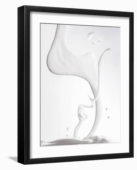 Splash of Milk-Sven C^ Raben-Framed Photographic Print