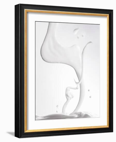 Splash of Milk-Sven C^ Raben-Framed Photographic Print