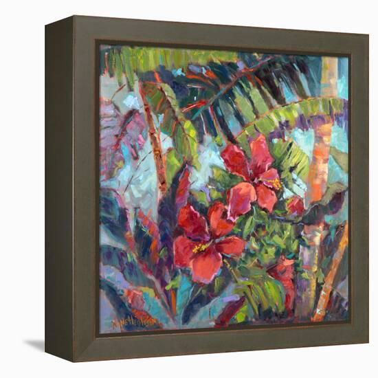 Splash of the Tropics II-Nanette Oleson-Framed Stretched Canvas
