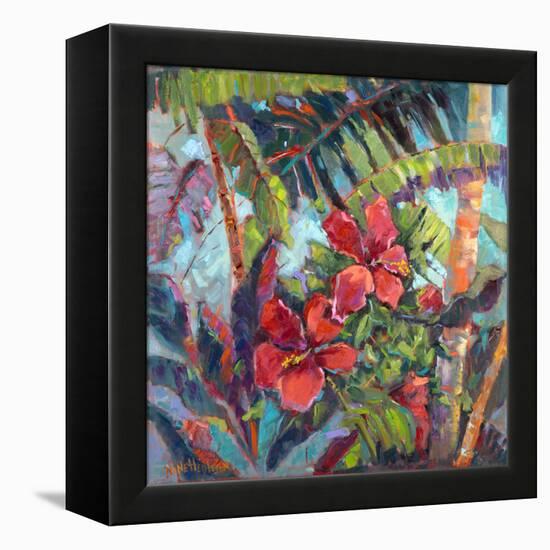 Splash of the Tropics II-Nanette Oleson-Framed Stretched Canvas