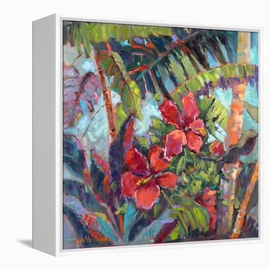 Splash of the Tropics II-Nanette Oleson-Framed Stretched Canvas