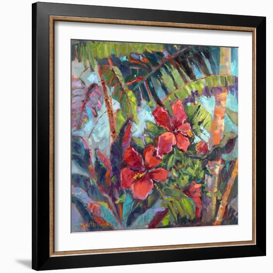 Splash of the Tropics II-Nanette Oleson-Framed Premium Giclee Print